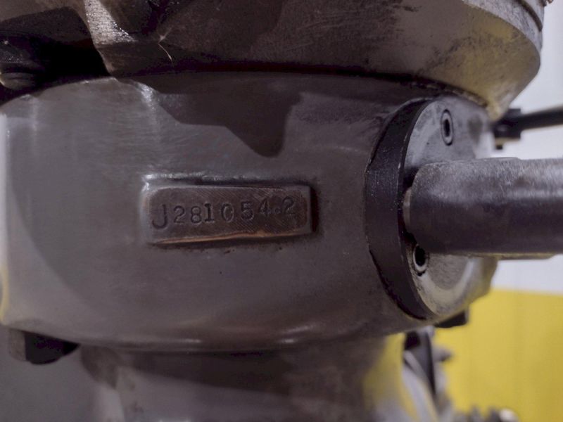 2 HP BRIDGEPORT SERIES II SPECIAL RAM TYPE VERTICAL MILL: STOCK #19945