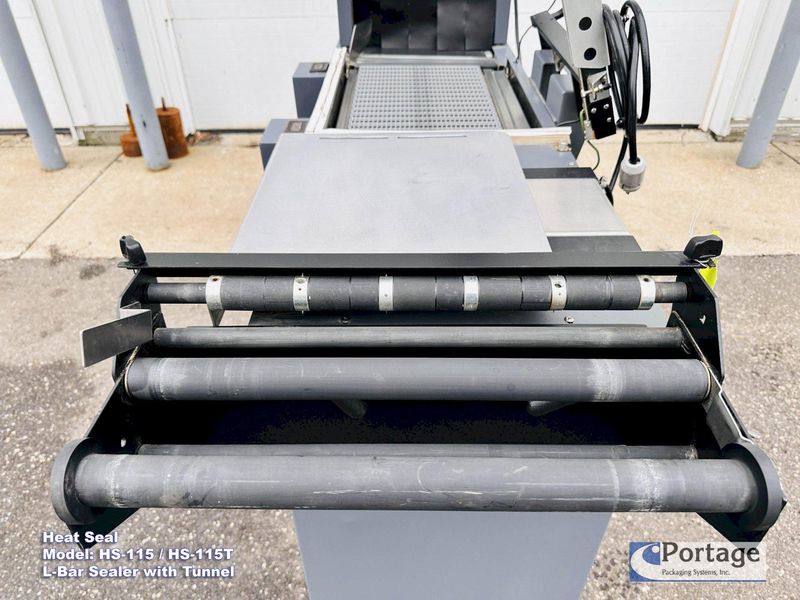HEAT SEAL Model: HS-115 & HS-115T  ||  Combination L-Bar Sealer & Heat Tunnel
