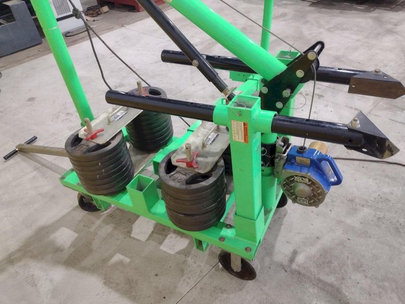 DBI SALA MODEL #8520867 Advanced Green Counterweight Cart CONFINED SPACE RESCUE: STOCK #20151