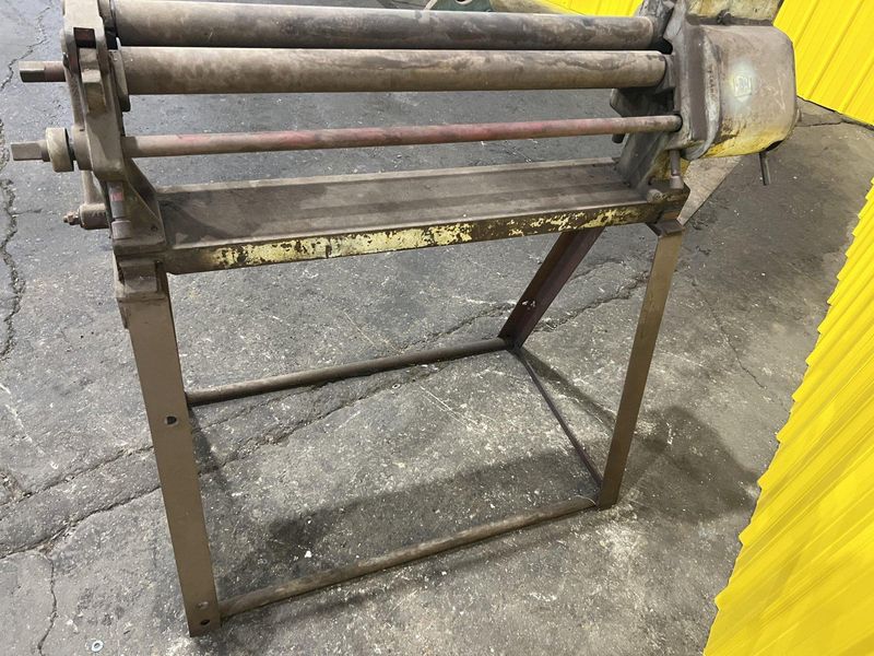 36" X 18 GAUGE PEXTO MODEL #390-F PLATE BENDING ROLL STOCK #18949