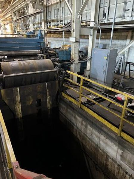 72" x .200" x 50,000# Voss cut to length line, Stock# 10962