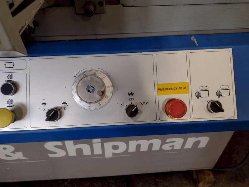 9.4" X 27" JONES & SHIPMAN MODEL #FORMAT 15-700 CNC CYLINDRICAL GRINDER: STOCK #16131