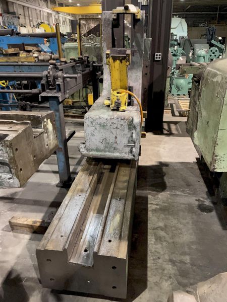 50,000 LBS x 38' VAUGHN DOUBLE PULL/ SINGLE CHAIN DRAW BENCH: STOCK #13578