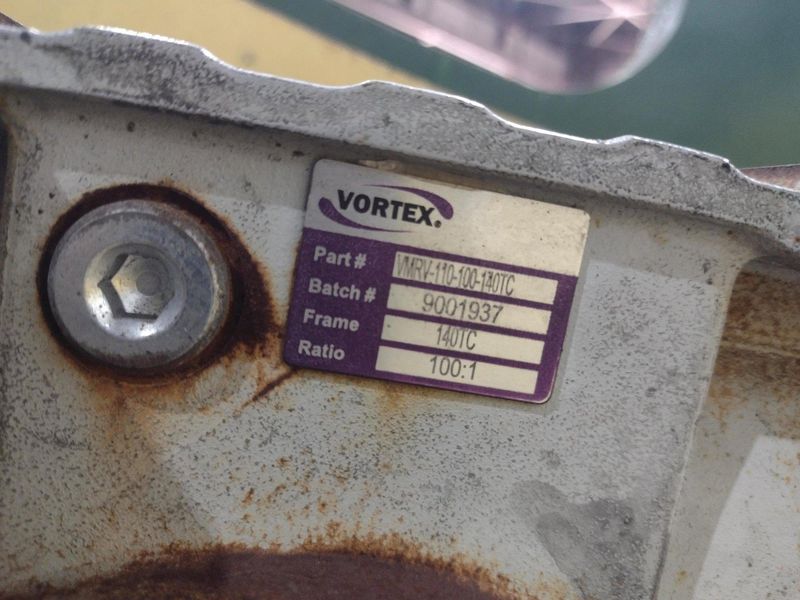 11,600 LBS RIMCO MODEL #R5-2450 ROTATOR POWERED I-BEAM ROLLOVER / ROTATOR MACHINE: STOCK #23597
