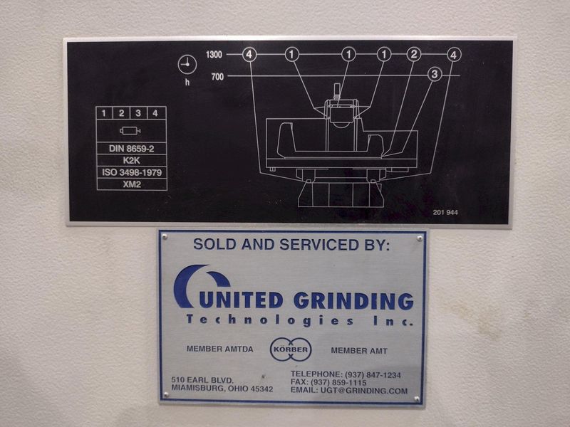 12" X 24" BLOHM 3 AXIS MODEL PRECIMAT 306 CNC SURFACE & PROFILE GRINDER, WITH SINUMERIC / SIEMEN