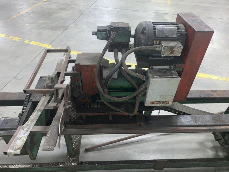 2" X 10' LEMONT MODEL 54557M DOUBLE END TUBE DE-DIMPLER: STOCK #11894