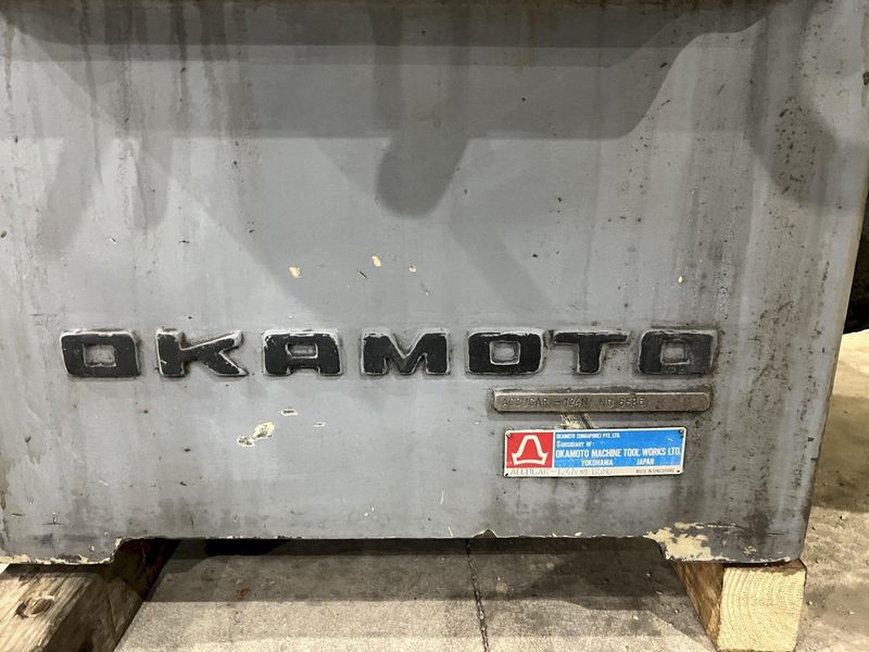 12" x 24" OKAMOTO MODEL #ACCUGAR-124N AUTOMATIC HORIZONTAL SURFACE GRINDER: STOCK #20674