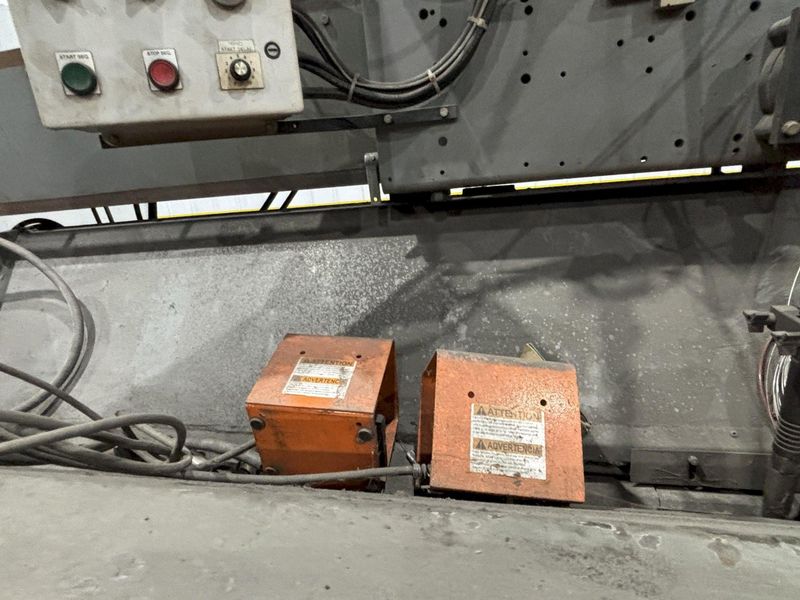 144" GOURAN / LINDE SEAM WELDER WITH MILLER INVISION #456P POWER SUPPLY: STOCK #22514