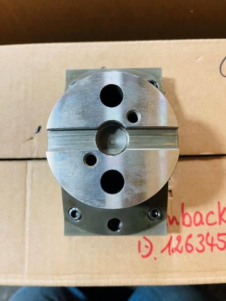 New, 34” Rohm Hydraulic Indexing Chuck with Hydraulic Power Unit