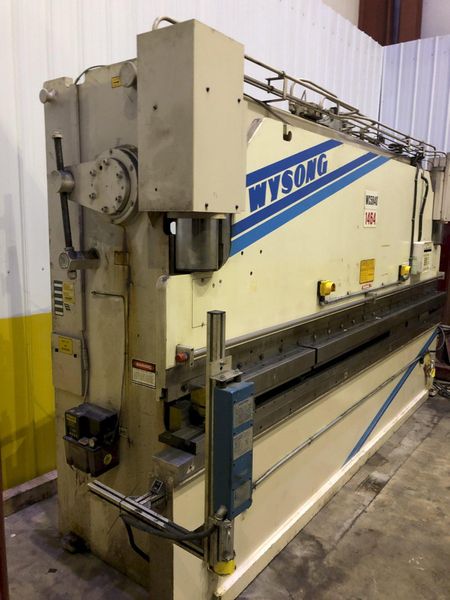 100 TON X 14' WYSONG MODEL THS100-168 HYDRAULIC PRESS BRAKE: STOCK #18666