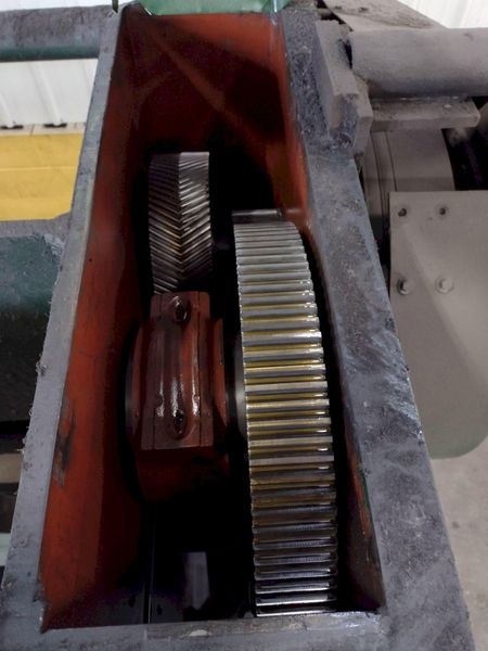 90 TON X 10' CHICAGO D&K MODEL #810-L MECHANICAL BRAKE WITH AIR CLUTCH: STOCK 16343