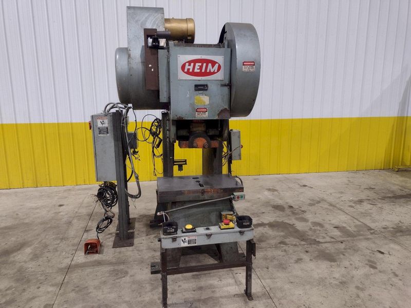 70 TON HEIM MODEL #7G GAP FRAME PUNCH PRESS, 5" STROKE: STOCK #22126
