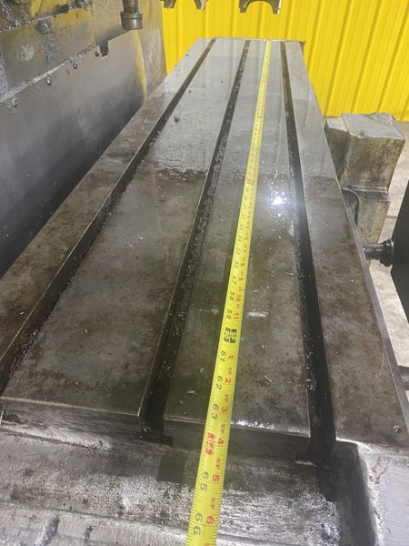 12" x 60" CINCINNATI MODEL #215-153 PLAIN HYPOWERMATIC HORIZONTAL BED-TYPE MILL / MILLING MACHIN