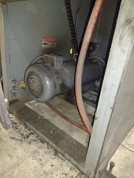 12" X .080" COE MODEL #CPPS-PO-225-12 POWERED COIL STRAIGHTENER: STOCK #21329