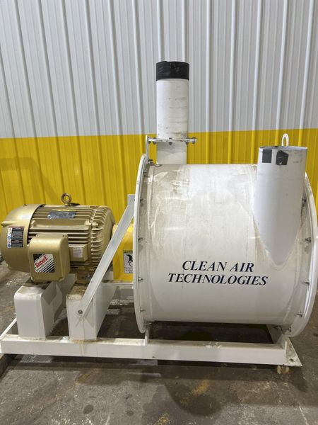 40 HP x 4 STATION CLEAN AIR TECHNOLOGIES / EUROVAC INDUSTRIAL TRANSIT & BUS CENTRAL VACUUM SYSTE