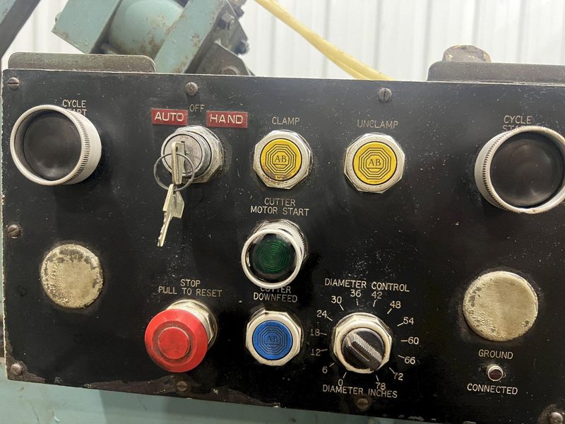 60" X 10 GAUGE NIAGARA MODEL #31-ARC MECHANICAL CIRCLE SHEAR : STOCK #19317
