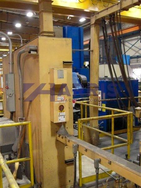 124" Bullard Dyn-au-tape 2 Axis CNC Vertical Boring Mill with Fanuc 15TT Control