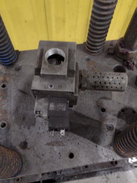 3 TON AIRAM 4 POST ROLLFORMER CUTOFF / PUNCH PRESS: STOCK #22112