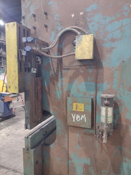 160 TON X 12' WYSONG MODEL 160-12 HYDRAULIC PRESS BRAKE: STOCK #10066