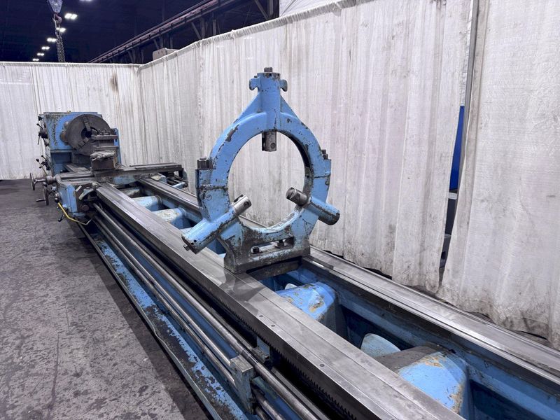 37" X 314" NILES ENGINE LATHE: STOCK #72193