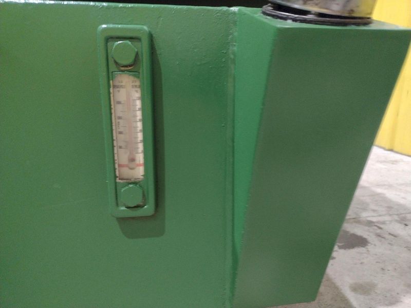 12" X 12" HYD-MECH MODEL #H-12A FULL AUTOMATIC FEED HORIZONTAL BANDSAW PLC 100 CONTROLS: STOCK #