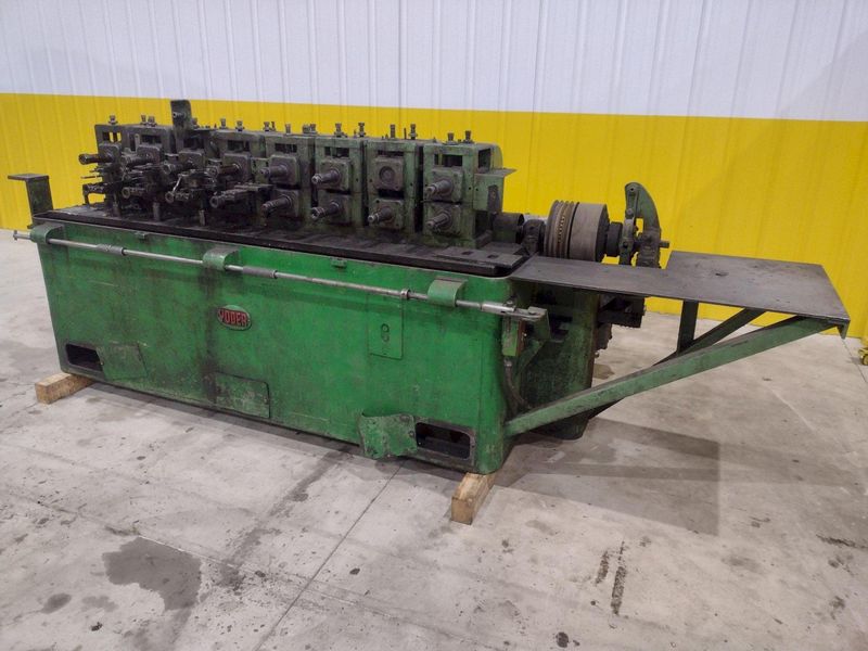 8 STAND X 1.5" YODER CANTILEVERED ROLLFORMER: STOCK #20532
