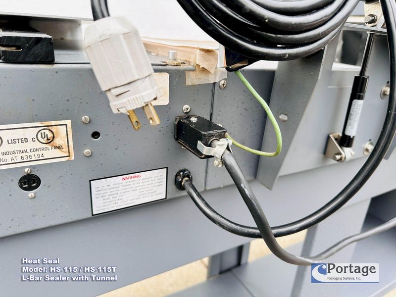 HEAT SEAL Model: HS-115 & HS-115T  ||  Combination L-Bar Sealer & Heat Tunnel