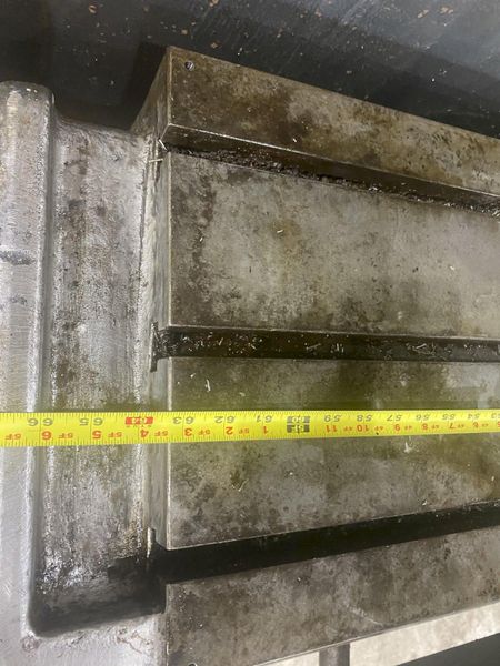 12" x 60" CINCINNATI MODEL #215-153 PLAIN HYPOWERMATIC HORIZONTAL BED-TYPE MILL / MILLING MACHIN