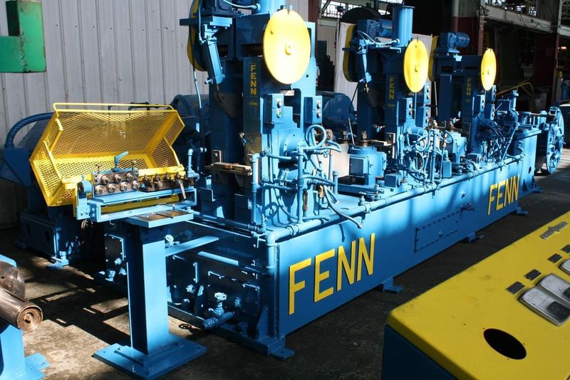FENN 3 STAND X 082-062-062 WIRE SHAPING & FLATTENING MILL: STOCK #65773