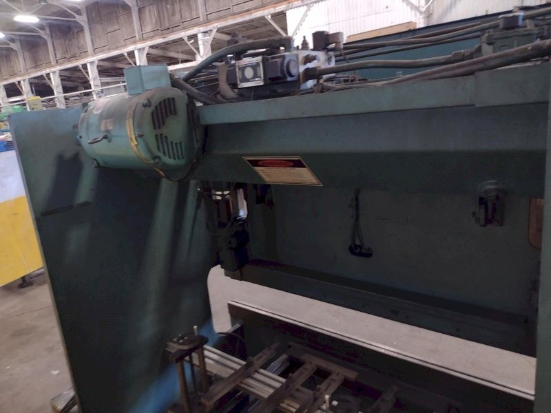 60 TON X 6' WYSONG HYDRAULIC PRESS BRAKE: STOCK #16925