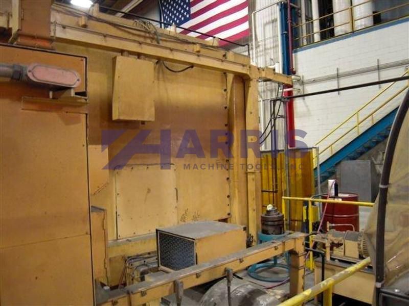 124" Bullard Dyn-au-tape 2 Axis CNC Vertical Boring Mill with Fanuc 15TT Control