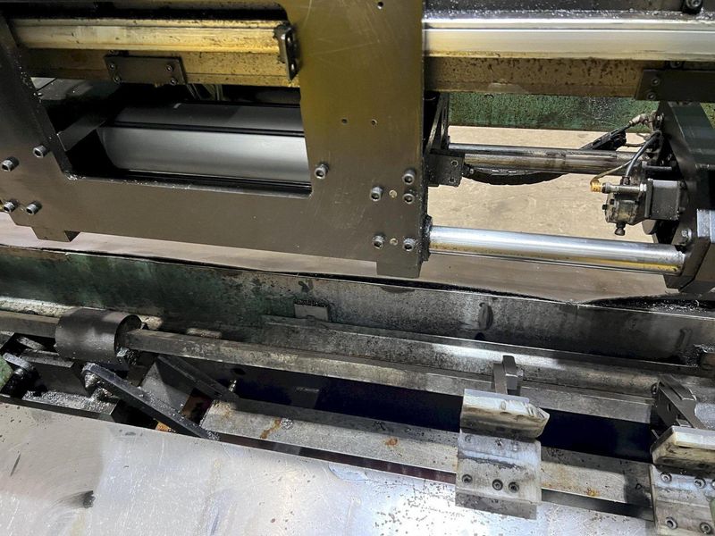 7" MODERN MODEL #6S "SERVO-SLIDE" AUTOMATIC TUBE CUTOFF MACHINE: STOCK #18102