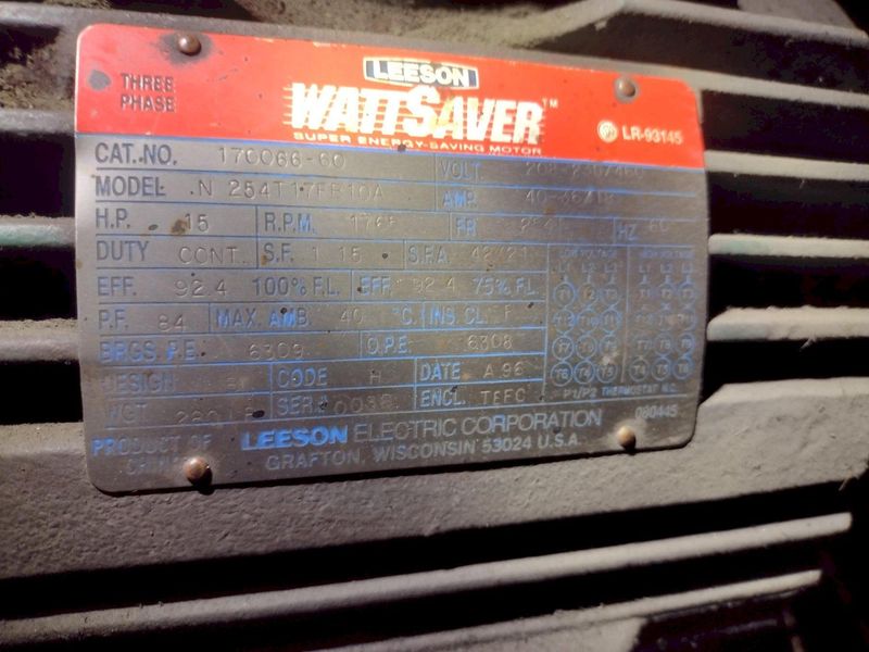 48" x 14 GA ROWE 7 ROLL POWERED COIL STRAIGHTENER: STOCK #22749