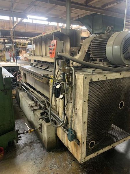 20,000 Lb X 72" X .125" Minster Cut To Length Line