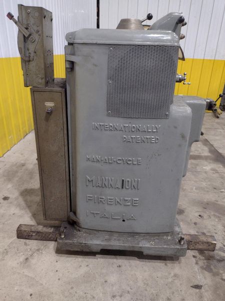 15" X 32" MANNAIONI MAN-AU-CYCLE THREADING LATHE, 4" HOLE: STOCK #16992