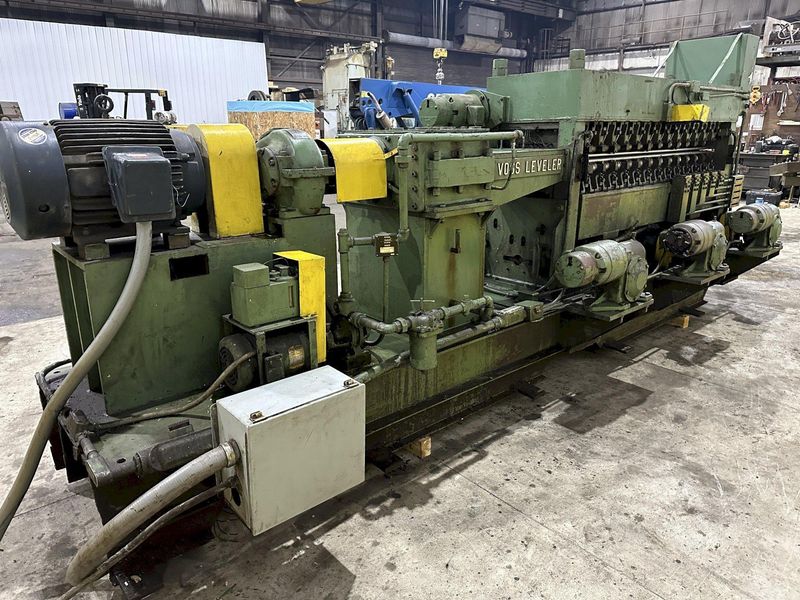72" x .060" X 19 ROLL VOSS MODEL 84/1.156-19/13 CORRECTIVE COIL LEVELER: STOCK #22095