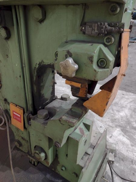 110 TON PEDDINGHAUS "PEDDIWORKER" 1100G HYDRAULIC IRONWORKER: STOCK #22724