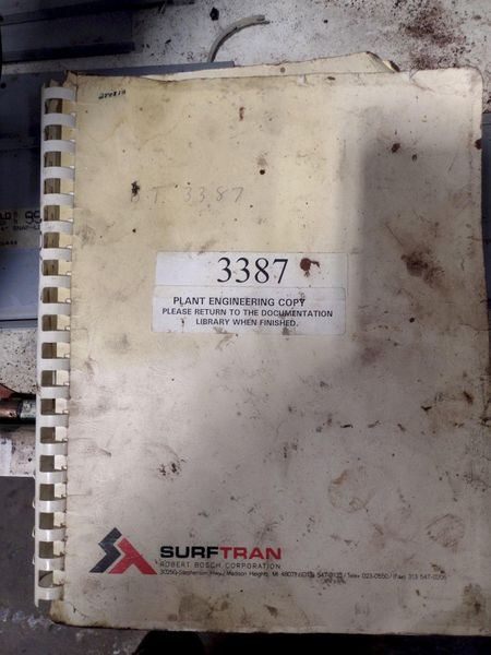 7 STATION BOSCH SURFTRAN THERMAL DEBURRING MACHINE: STOCK #17292