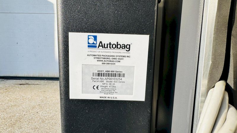 Automated Packaging Systems | Autobag 600 Bagger System  |  Vertical Orientation for Package Ful