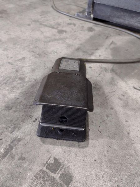 6' x 3/8" HTC MODEL #375-6S HYDRAULIC SHEAR: STOCK #21236