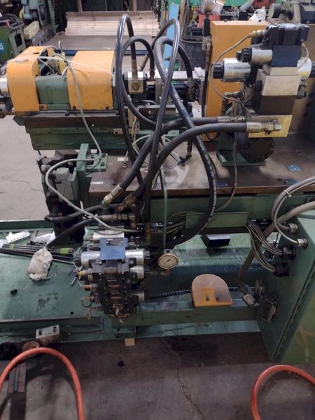BURR OAK MODEL #VBHB RETURN TUBE BENDER & MODEL #MTCO STRAIGHTENER FEEDER: STOCK #15868