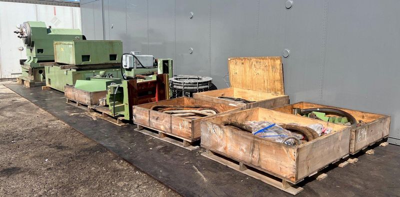 60" x 120" GIORIA MODEL R/150-3000 CNC CYLINDRICAL ROLL GRINDER: STOCK #16914