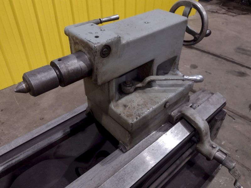 24" x 144" LEBLOND REGAL 5" HOLLOW SPINDLE ENGINE LATHE, 5" HOLE: STOCK #19522