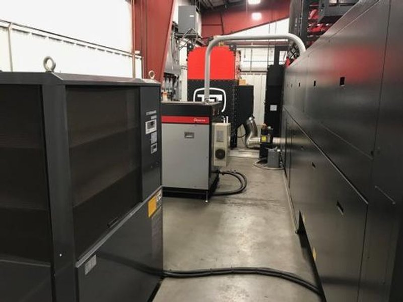 Amada FLCAJ4020 Fiber Laser, 4000 Watt, 4020 Aslul Automated Tower, Mfg 2014