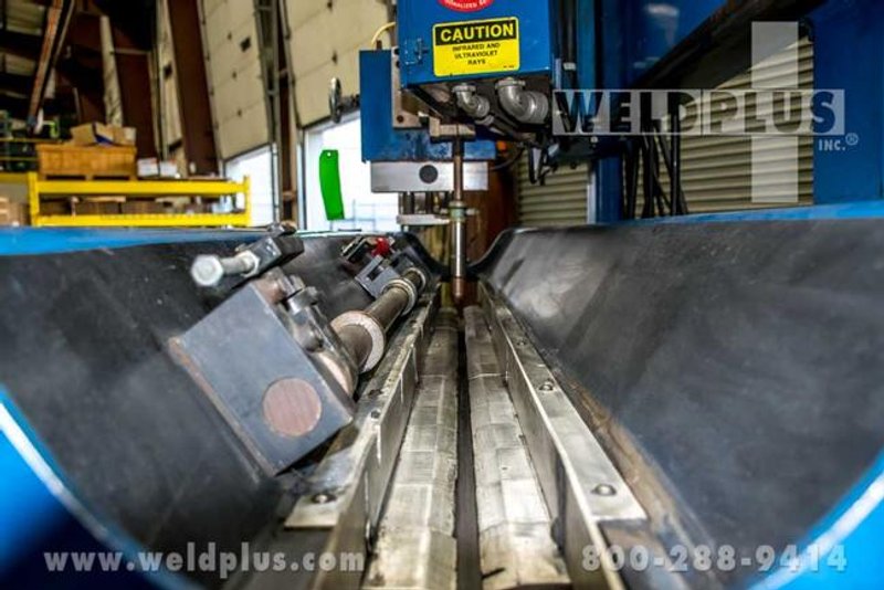 Pandjiris 48" Seam Welder, Water Cooled Mandrel & MIG Gun, Miller Feeder, Dual Ft Pdls, Call
