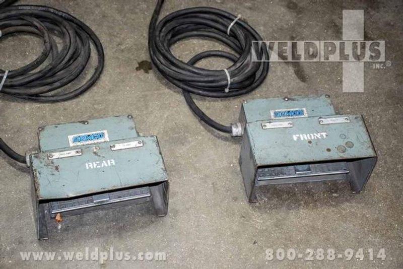 Pandjiris 48" Seam Welder, Water Cooled Mandrel & MIG Gun, Miller Feeder, Dual Ft Pdls, Call