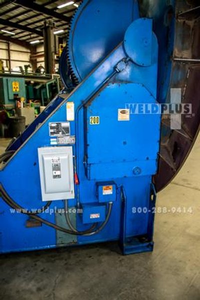 40,000 Lb. Aronson Model G-600 Positioner, 12' Diameter Round Table, 35' Pendant Control