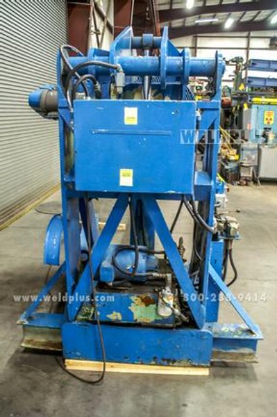 16,000 Lb. Gabco Hydraulic Beam Positoner, 100" Max Dia w/Tbl Vert, 25° Tilt Up, 20° Down
