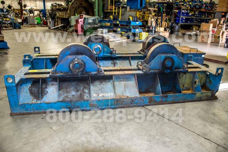 300 Ton Aronson Steel Wheel Turning Roll Set, Incl 1 Drive &1 Idler, Vari-Spd, Hand Pendant