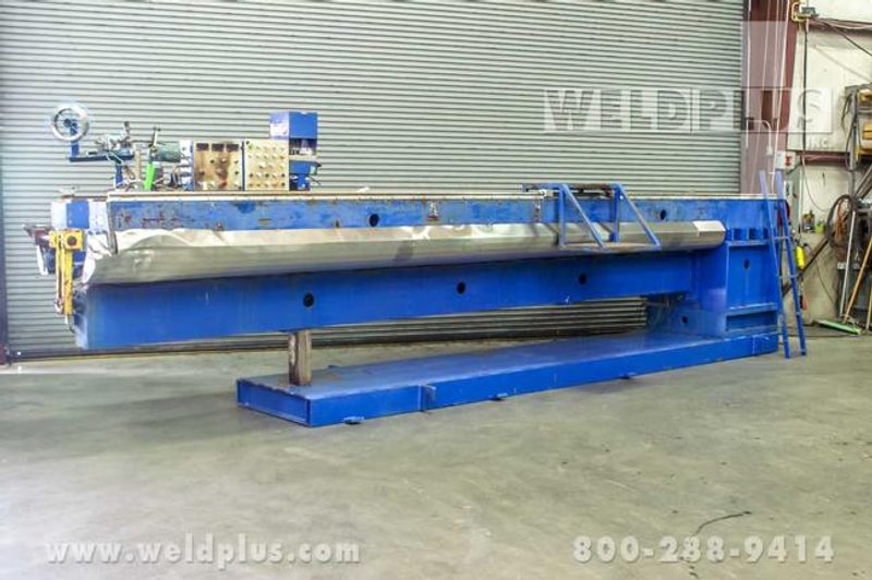 Binzel 20' Flat Sheet/Internal/External Weld Seamer, 240" Weld/Clamp Lgth, Flat Sheet Weld